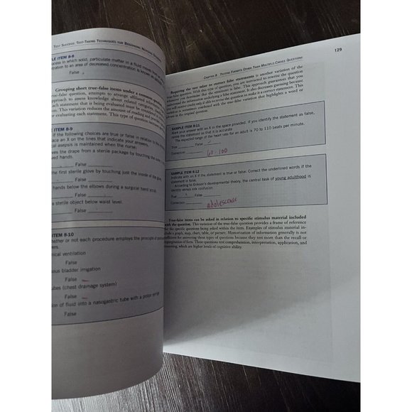 Test Success : Test-Taking Techniques for Beginning Nursing Students by Barbara - Picture 10 of 11